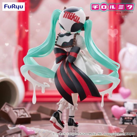 Hatsune Miku X Tirol Choco Trio-try-it Hatsune Miku Milk Ver Φιγούρα Αγαλματίδιο 18cm