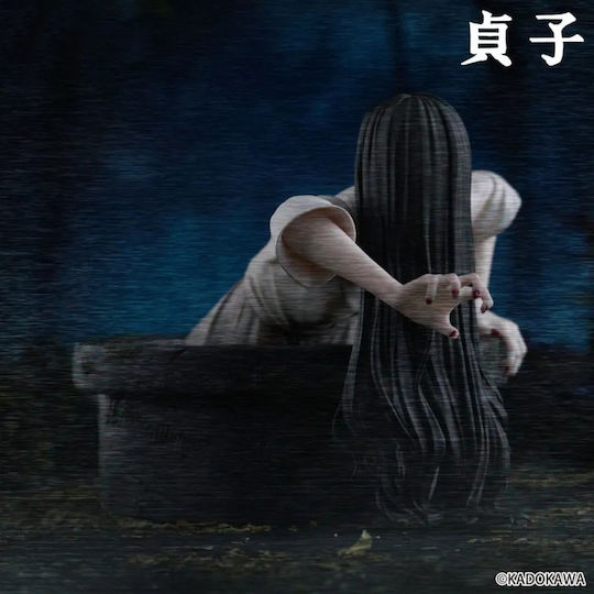 Sadako Noodle Stopper Sadako Figurină Statuie 9cm