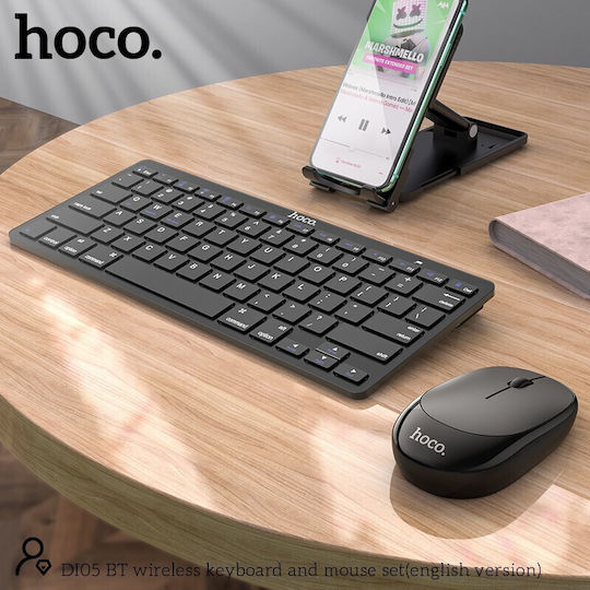 Hoco DI05 Kabelloses Bluetooth Tastatur & Maus Set Englisch (US)