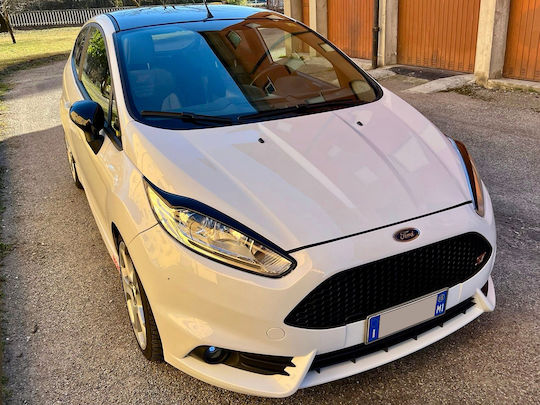 Motordrome Car Headlight Eyelashes for Ford Fiesta 2013-2017