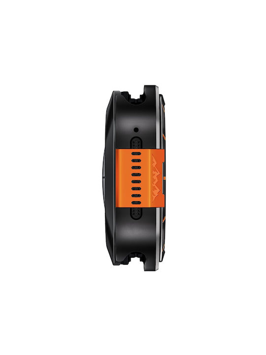 Ultra Hybrid Aluminium Case Samsung Galaxy Watch Ultra 47mm Black Orange