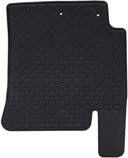 vidaXL Set of Front and Rear Mats 4pcs for Kia Rio / Stonic 2017 Black
