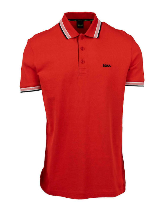 Paddy Polo Μπλούζα Κοντομάνικη Open Red