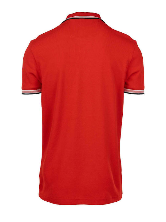 Paddy Polo Μπλούζα Κοντομάνικη Open Red