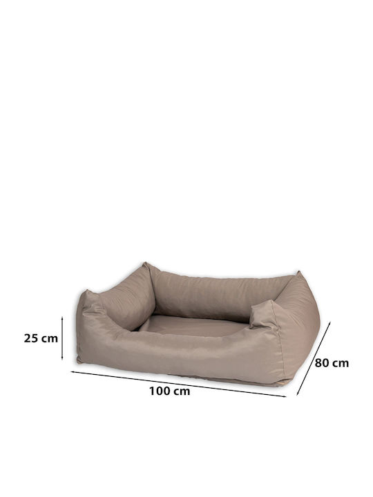 YEGO Design Καναπές Σκύλου Καφέ 80x100εκ.