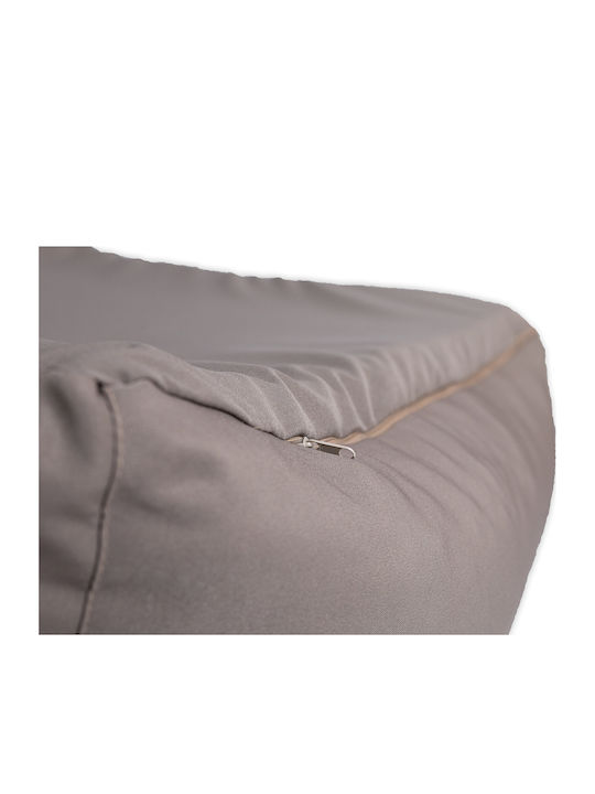 YEGO Design Καναπές Κρεβάτι Σκύλου Ορθοπεδικός Καφέ 80x100εκ.