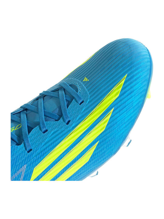 adidas F50 League Football Shoes with Cleats FG/MG Blue