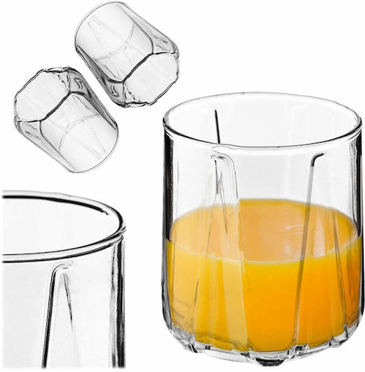 Kadax Set Brillen Whiskey Wasser aus Glas 360ml 40153 2 Stück