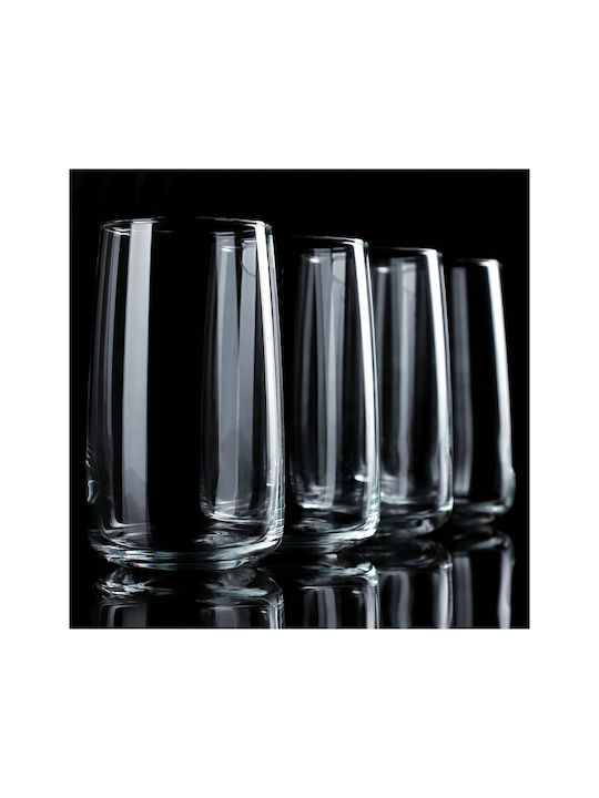 Kadax Σετ Ποτήρια Νερού από Γυαλί 480ml 8τμχ