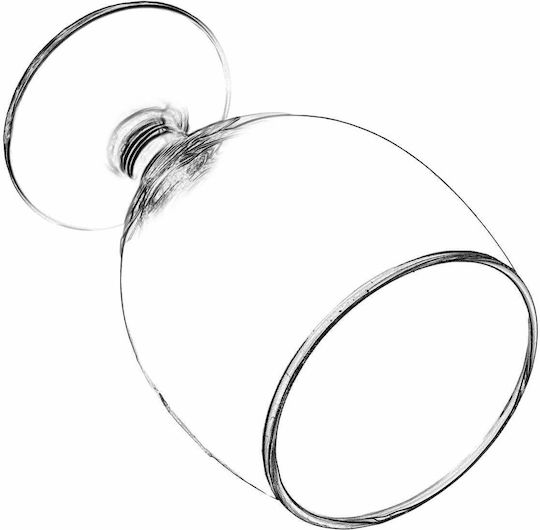 Kadax Set of Glasses for Water Beer and Cocktail Colonna Glass 370ml 2 Pieces