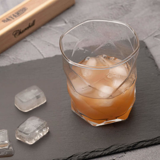 Kadax Pahar Whiskey Pentru Apă Din Sticlă 330ml