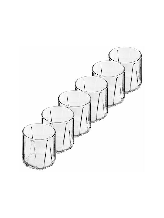 Kadax Set Pahare Whiskey Pentru Apă Din Sticlă 360ml 6 Bucăți