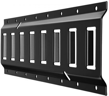 Vevor E-track Tie-down Rail Kit 4 Pack 0.4 M E Tracks Set 21 Pcs Includes 2 Ratchet Straps & 4 O-rings & 4 Tie-offs D-ring & 2 Single Slots & 8 End Caps & 1 Bag Fit Garages Vans Trailers