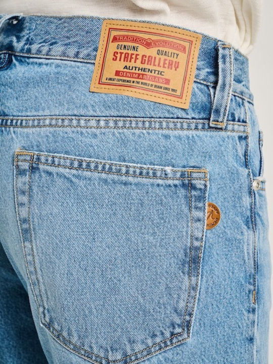 Men's Jeans Pants with Regular Fit Blue-Denim