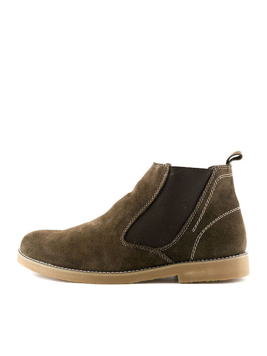 Leather Brown Chelsea Boots