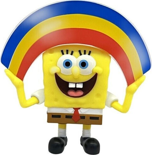 Just Toys Spongebob Movie Spongebob Movie 3d Mini Figures Foil Bag Asst 0607