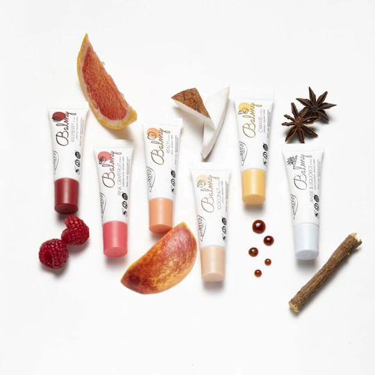 puroBio Cosmetics Balmy Lip Gloss Peach 10ml
