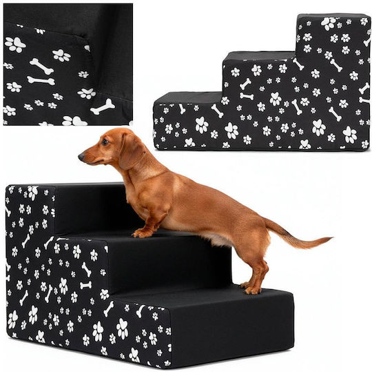 Car Steps for Dog Black