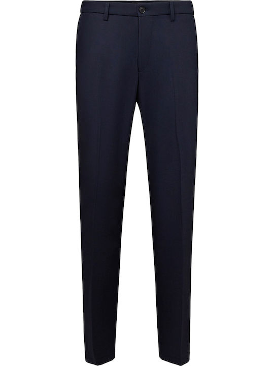Trousers in Slim Fit Blue