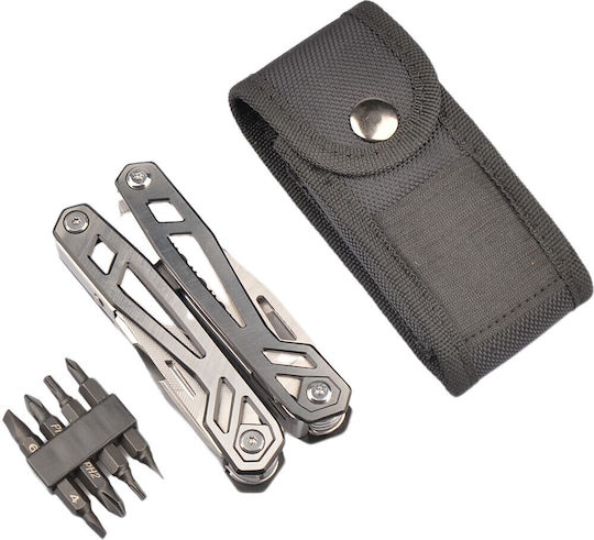 Dulotec Dulotec Multitool Grau mit Scheide Set 4 Stück