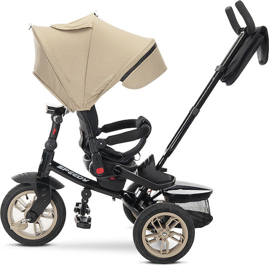Lorelli Speedy Convertible with Parental Handle for Ages 1-3 Beige