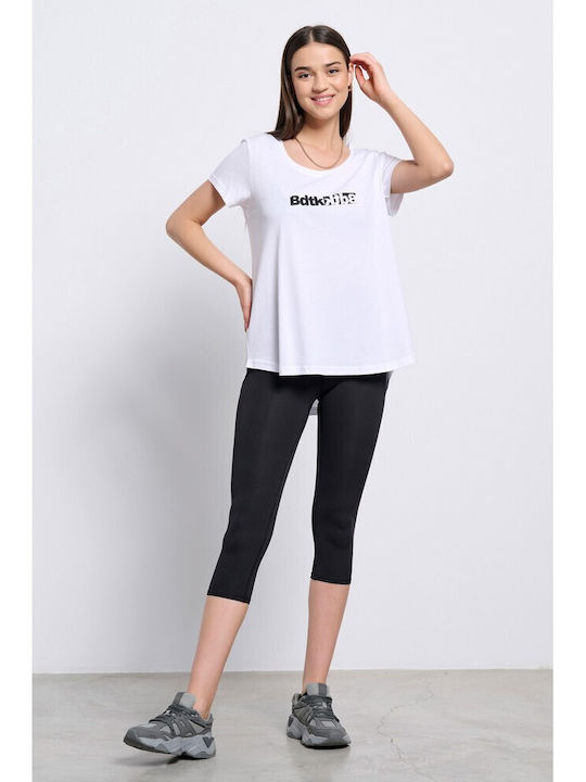 Γυναικείο Αθλητικό T-shirt Λευκό