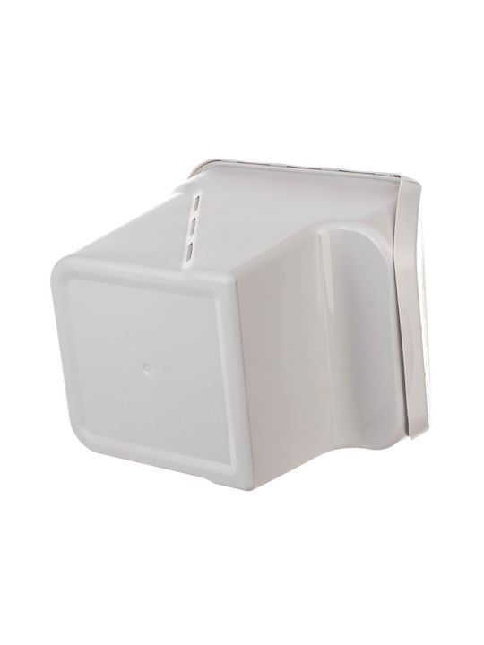 Kadax Vază De Utilizare Generală Cu Capac Plastic Alb 26.5x26x33cm 1 Bucată