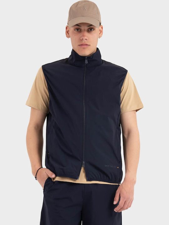 Sleeveless Jacket Navy