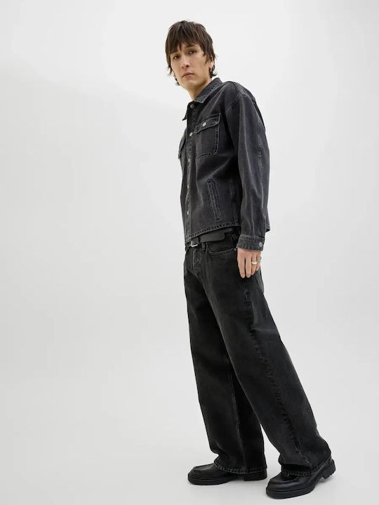 Men's Jeans Pants Dave Loose Baggy Fit Black