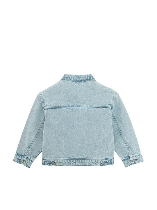 Kids Denim Jacket Short Blue