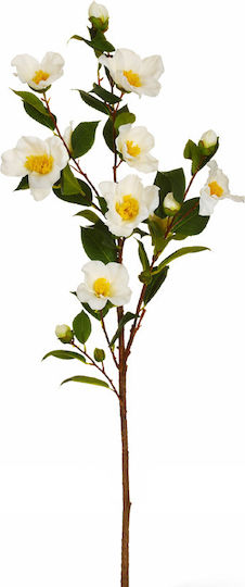 Κλαδι Καμελιας Λευκα Ανθη 0x0x107cm Μονόχρωμο Evergreens