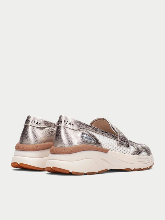 Women's Anatomic Sneakers White / Gold
