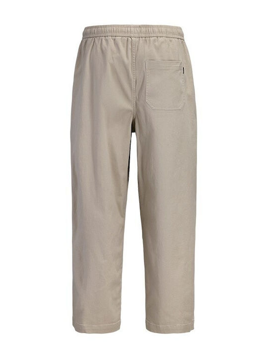 Sweatpants with Elastic Beige