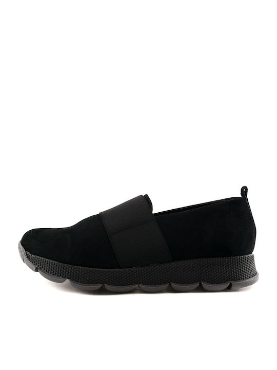 Damen Slip-Ons Schwarze