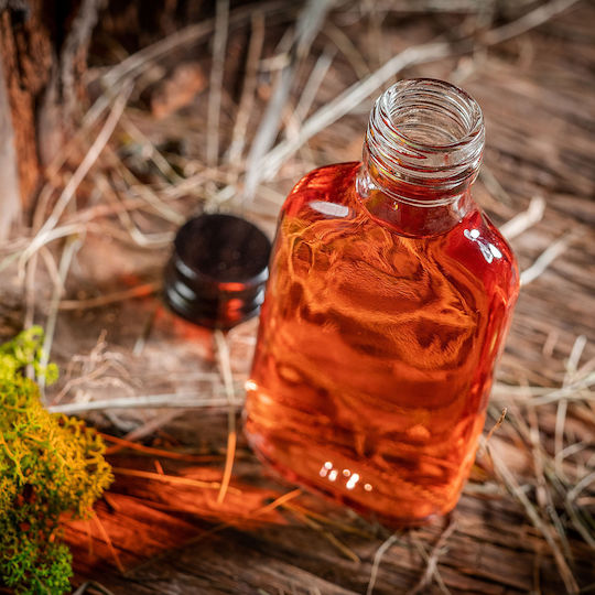 Sticlă Flask 100ml Capac Alb 10 Bucăți