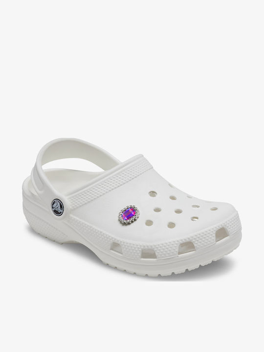 Crocs Jibbitz Charm Gorgeous Purple Gem Μωβ