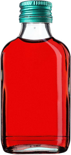 Flask Bottle 100ml Green Cap 10 Pcs