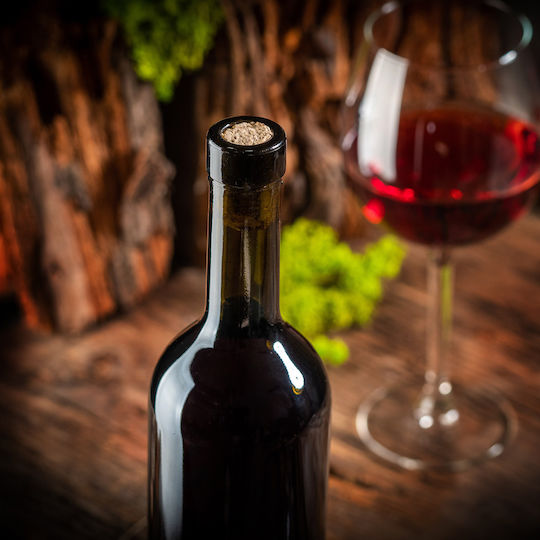 10 Pcs Glass Bottles Wine Liqueurs Wine Bottle 0.75l 750ml + Stoppers