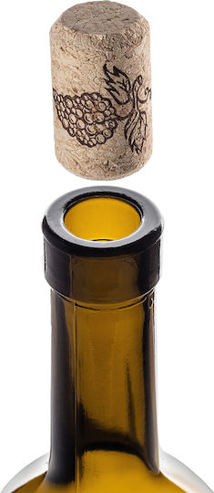 10 Pcs Glass Bottles Wine Liqueurs Wine Bottle 0.75l 750ml + Stoppers