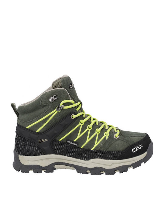 Kids Hiking Boots Rigel Mid Waterproof Green