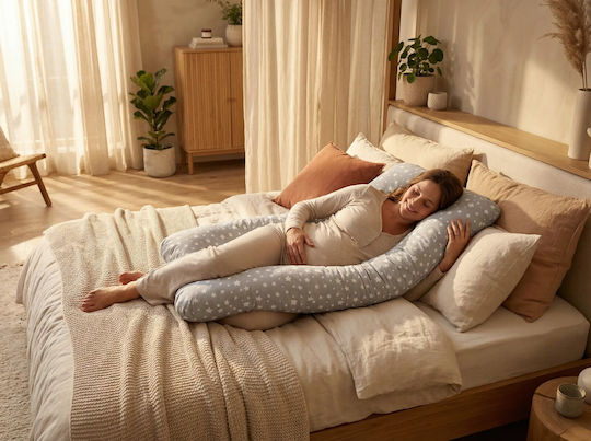 Pregnancy & Nursing Pillow Gray