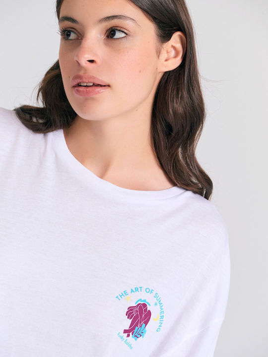 Γυναικείο T-shirt Λευκό