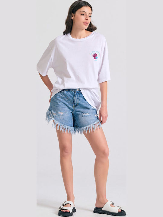 Γυναικείο T-shirt Λευκό