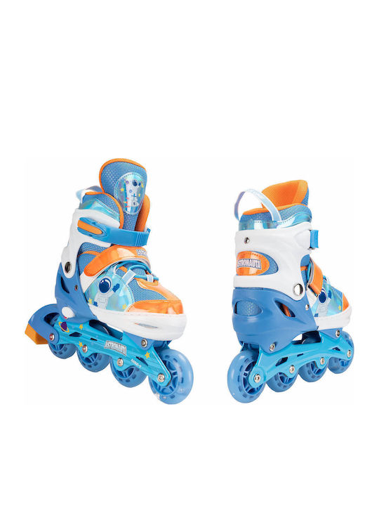 Action One Adult Kids Adjustable Inline Roller Set Astro Space M 35-38 Blue