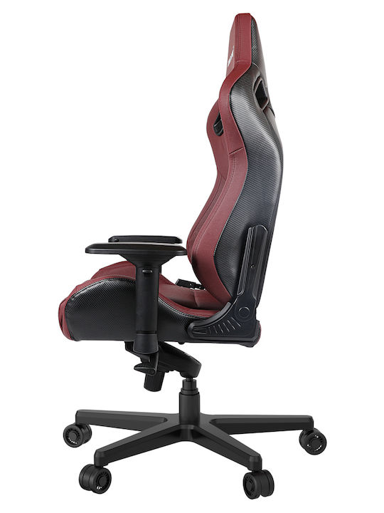 Anda Seat AD12XL Kaiser II Καρέκλα Gaming Δερματίνης με Ρυθμιζόμενα Μπράτσα Maroon