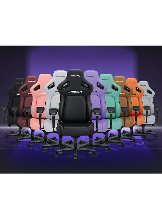Anda Seat Kaiser 4 XL Καρέκλα Gaming Δερματίνης με Ρυθμιζόμενα Μπράτσα Μωβ