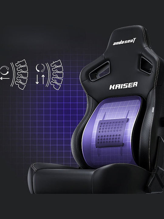 Anda Seat Kaiser 4 XL Καρέκλα Gaming Δερματίνης με Ρυθμιζόμενα Μπράτσα Creamy Pink