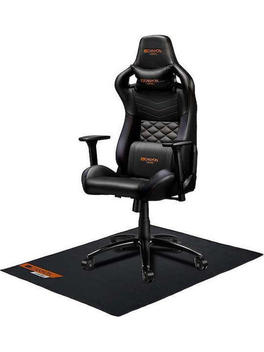 Canyon Nightfall GС-7 Καρέκλα Gaming Δερματίνης με Ρυθμιζόμενα Μπράτσα Μαύρη