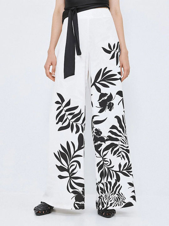 Damenhose Blumen
