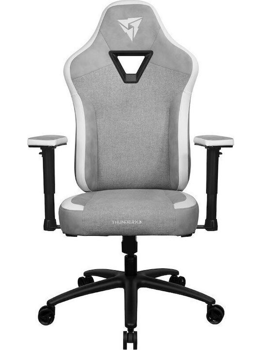 Thunder X3 EAZE Loft Υφασμάτινη Καρέκλα Gaming με Ρυθμιζόμενα Μπράτσα Grey